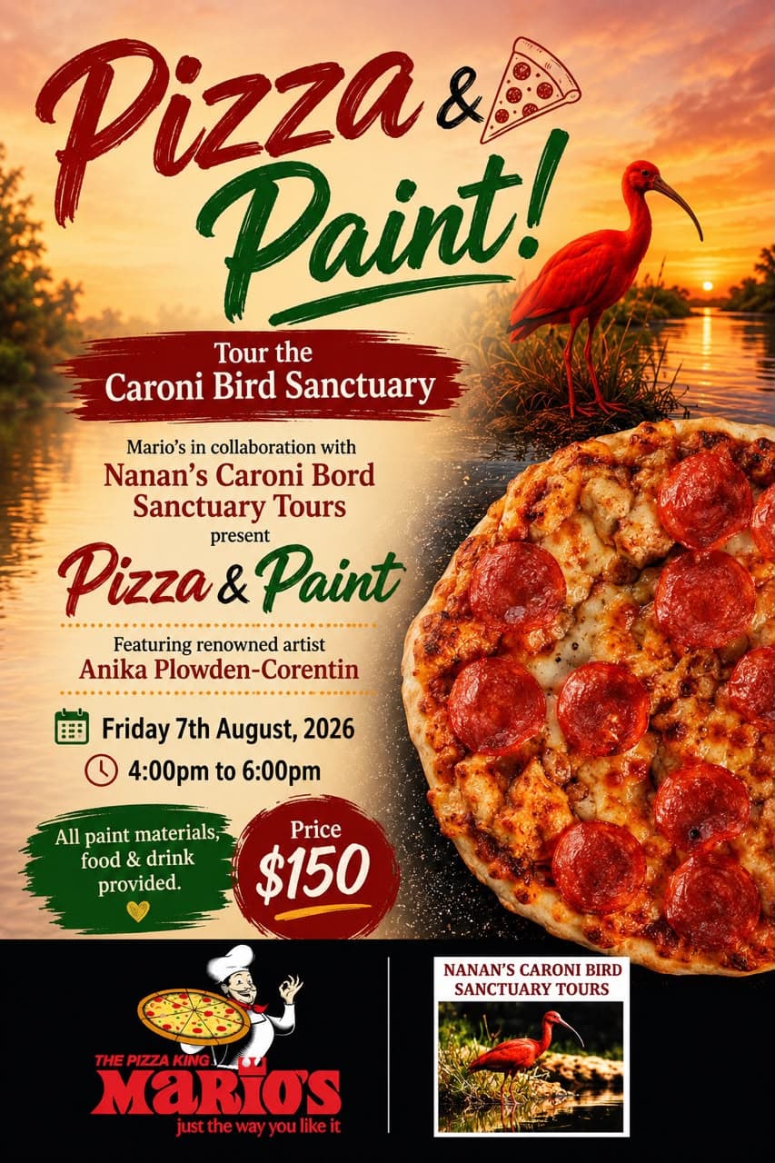 Pizza and Paint