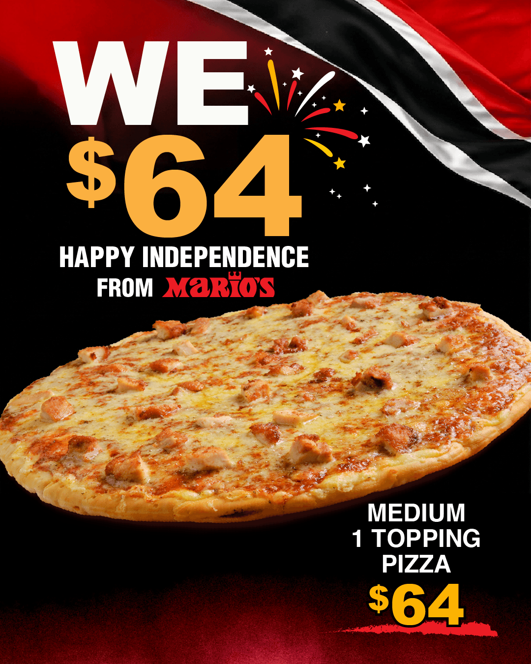WE 64- Medium One Topping